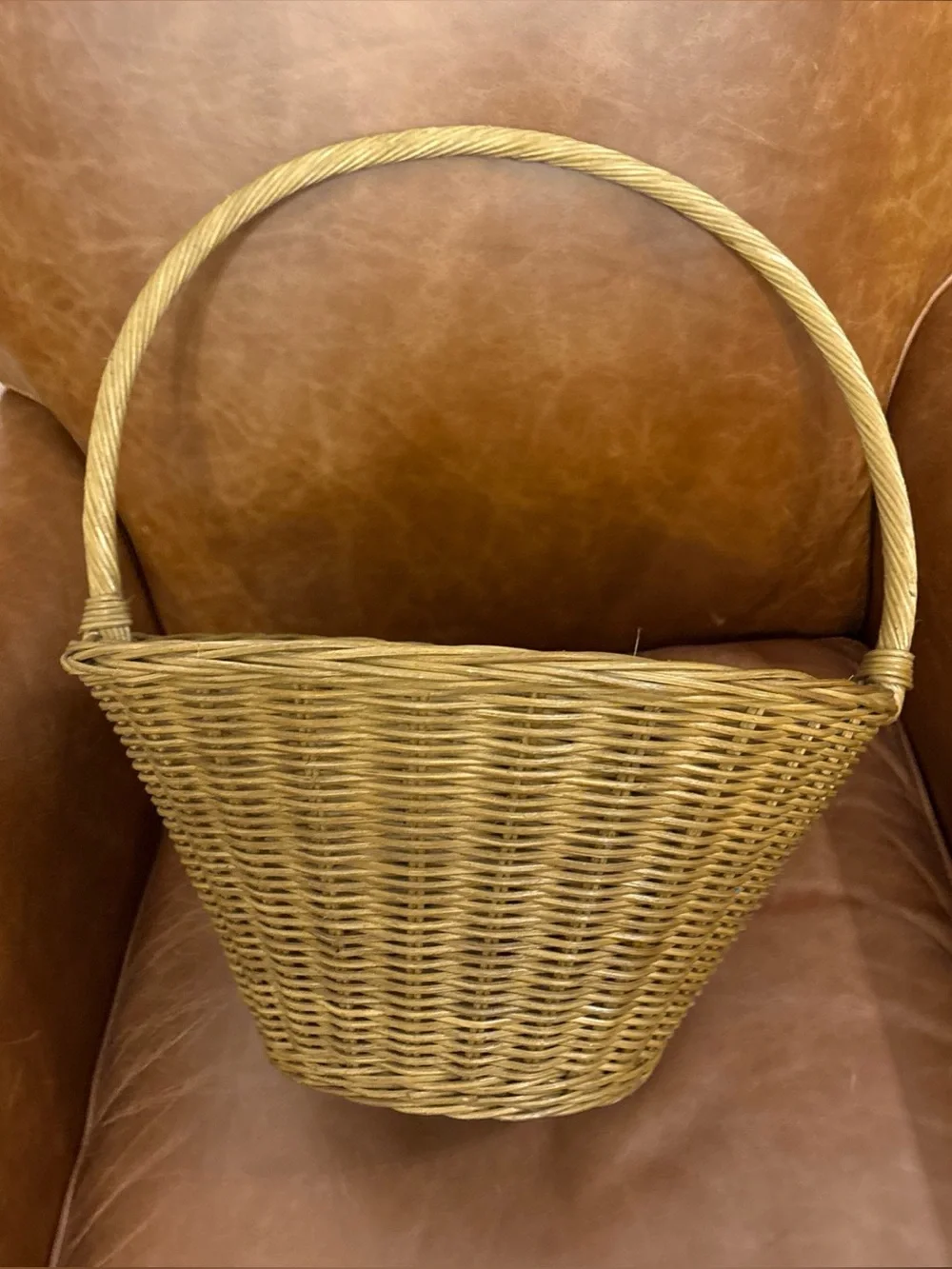 Pottery Barn Kids Natural Sabrina Wicker Basket Small 15
